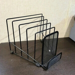 Metal Mesh Desk File Organizer Desktop Letter Tray